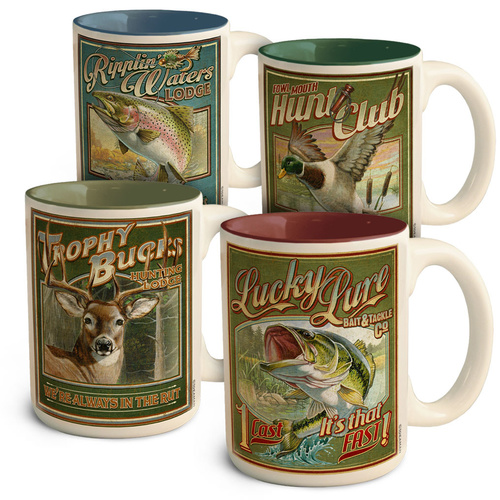 Stoneware Coffee Mugs