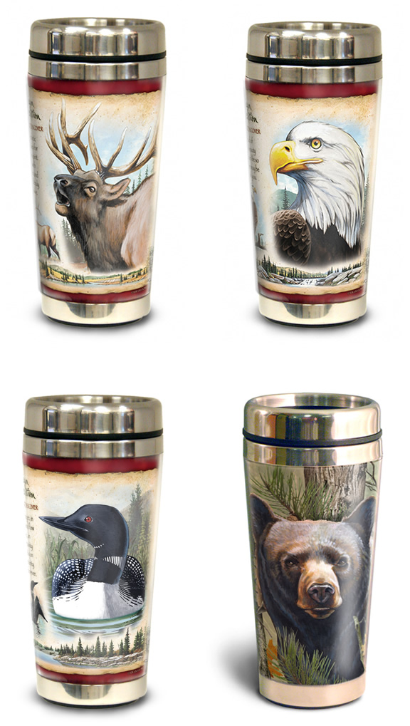 Steel Travel Mugs