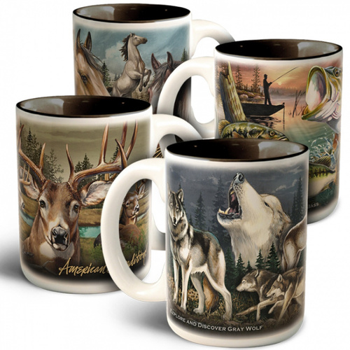 Stoneware Coffee Mugs